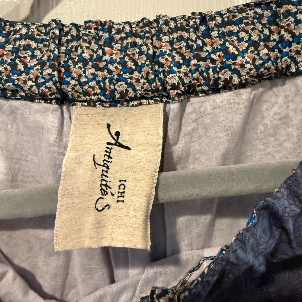 Ichi Antiquites Corton drawstring wide leg slouchy pants - Picture 3 of 11